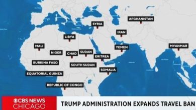 Photo of 美国扩大“旅行禁令”名单至40个 新增5国公民禁入境 15国受限