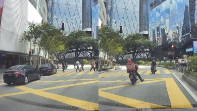 Photo of 闯红灯无视行人 等着收罚单吧!