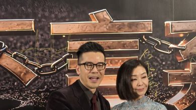 Photo of 沈震轩 伍咏薇 与巴桑仁波切 拍大马电影《永不言弃》