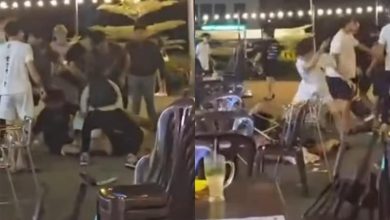 Photo of 菜刀铁椅齐飞 13人被捕 7人拥有前科