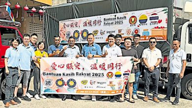 Photo of 德教振鸾联合会等送暖 2000赈灾物资送抵灾区