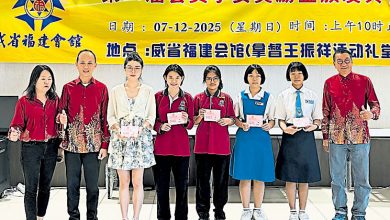 Photo of 威省福建会馆 8870元奖励59学生