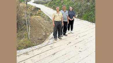 Photo of 60万铺路工程完成 冷力上路菜园路况改善
