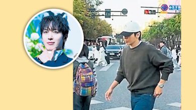 Photo of CNBLUE郑容和主动拍肩致谢 女粉丝应援大屏打卡