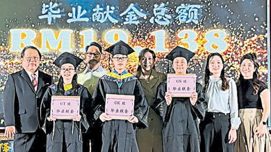 Photo of 【华联二校毕业典礼】秉持感恩之心 毕业生1.9万元回馈母校