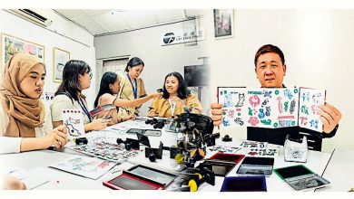 Photo of 容华利推动盖章明信片活动 旅程印入旅人心田