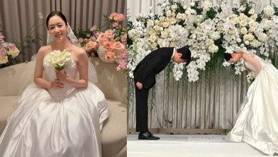 Photo of 𤨒晶甜嫁大8岁导演 河正宇搞笑致词 T-ara合体见证独缺昭妍
