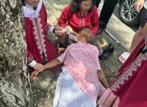 Photo of 甫毕业就上阵！博大医学生现场救人