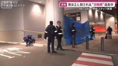 Photo of 日本福冈巨蛋附近2人遭刺伤! 男嫌落网承认犯案