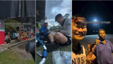 Photo of 狮城男骑脚车接连爆胎 柔佛男牺牲家庭时间帮修理