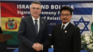 Photo of 曾因加沙战争断交2年 玻利维亚与以色列恢复外交关系