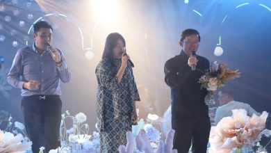 Photo of 槟首长曹观友媒体之夜 曹观友方美铼林秀琴“组队”摇滚 《海阔天空》感谢媒体辛劳 
