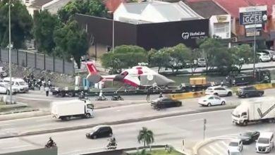 Photo of 直升机卡弯道 巨型罗里“过不到关” 致公路大塞车