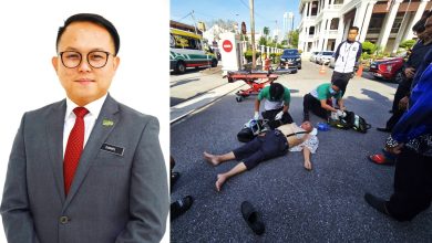 Photo of 老翁晕倒槟法庭 找不到AED抢救 魏子森：将向卫部查询能否增设