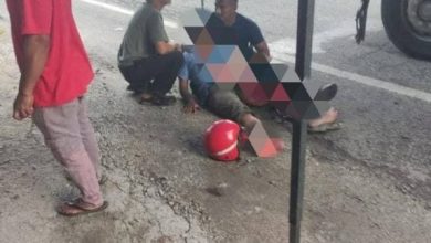 Photo of 男子推脚车过马路 遭罗里辗伤大腿