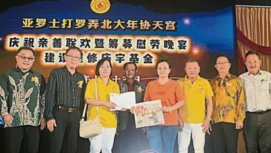 Photo of 【米都罗弄北大年协天宫欢宴】庄文财：团结互助 协天宫积极服务社区
