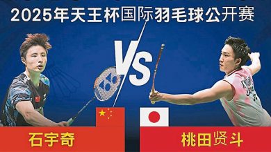 Photo of 天王杯首圈淘汰桃田  石宇奇4强战拉尼尔