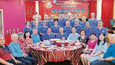 Photo of 【吉华校杏坛协会午餐会】郭子仁：华校杏坛协会助会员 退休后续贡献华教