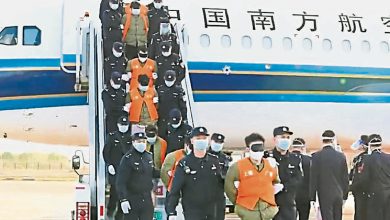 Photo of 1178涉缅电诈疑犯 中国押解回国