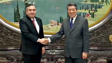 Photo of 陆兆福晤何立峰刘海星 加强党际交往 注新动力