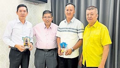 Photo of 槟新港巴刹理事会设宴 贺杨润雄温森鐽受封