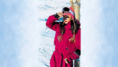 Photo of 李冰冰素颜滑雪 惹议看久了很假