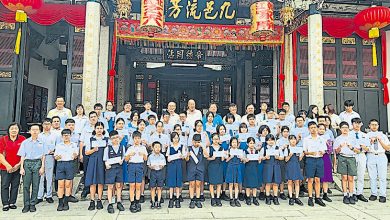 Photo of 【槟潮州会馆颁发奖学金】黄智绪：先辈留下宝贵理念 中华文化重视教育