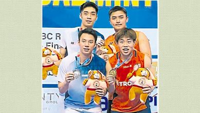 Photo of 称霸赛莫迪羽球赛 钦兴证明默契依旧