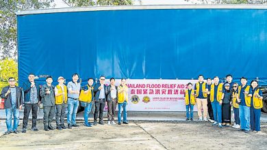 Photo of 槟峇央峇鲁狮子会 5万物资派泰南受灾户