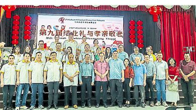 Photo of 【圣贤慈善基金会结业礼】彭诠烇：不仅传授知识 基金会培养学生品德