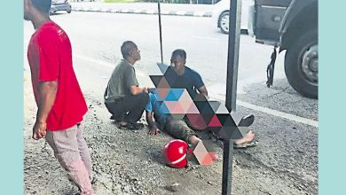 Photo of 智障男推脚车过马路 遭罗里撞倒大腿重伤
