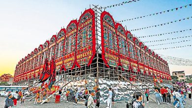 Photo of 全球最大竹构祭坛 港锦田醮棚获健力士认证