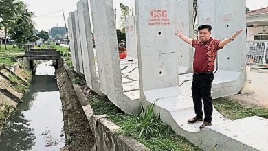 Photo of 巴生市厅390万防洪工程 李锡稳:9月竣工可解决水灾