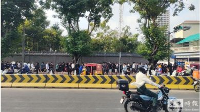 Photo of 中国人逃离电诈园后求助 中驻柬使馆大排长龙