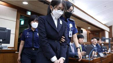 Photo of 韩国前第一夫人受贿罪成 判囚1年8个月