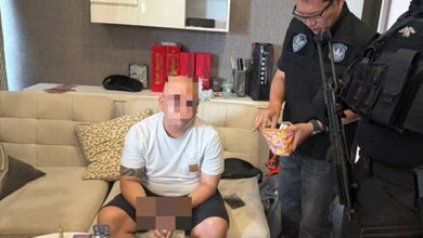 Photo of 27岁台男跨国运毒 泰警破门逮捕