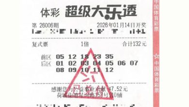 Photo of 中彩票836万 !全交给妻子 男子继续上班