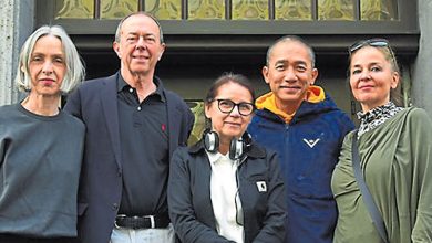 Photo of 梁朝伟 匈牙利宣传幽默救场