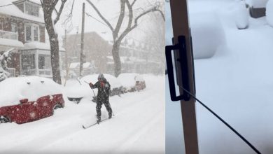 Photo of 百年一遇!多伦多降60公分厚大雪 车辆被白雪吞没如灾难片《明日之后》