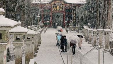 Photo of 暴雪封山!130名参拜客 被迫留宿三峰神社