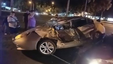 Photo of 2车猛撞酿3人伤 消拯员锯车救人