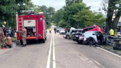Photo of GTR失控连撞3车 致2死4伤