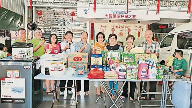 Photo of 林氏玉溪乡青团送暖 生活用品捐大智讲堂