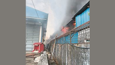 Photo of 祝融光顾修车厂毁51车