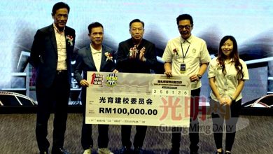 Photo of 陈礼祥亚洲公益行启航 首站为光育小学筹10万