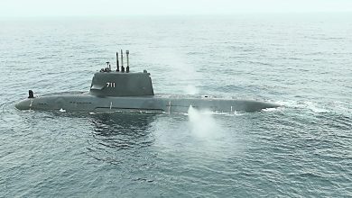 Photo of 力拼6月交舰 台潜艇海鲲号传下潜测试