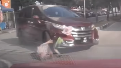 Photo of 红色Honda撞后逃致老妇伤重身亡 家属恸诉: 你带走了她活命的机会
