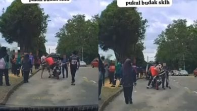 Photo of 17岁学生校门前挨打 警方揭真相