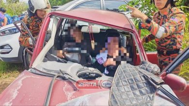 Photo of 1轿车2 SUV连环撞 消拯队救出3伤者