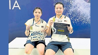 Photo of 女双新锐笑傲爱沙尼亚赛
